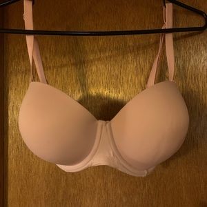 Pink multi-way bra 36D